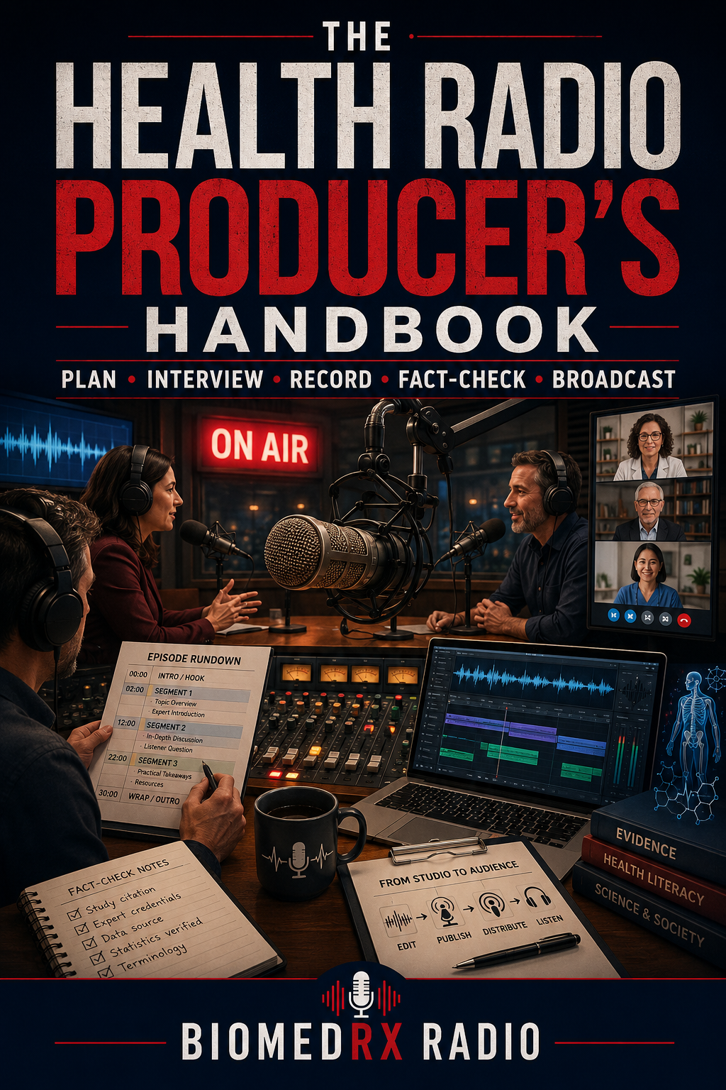 The Health Radio Producer's Handbook — eBook cover